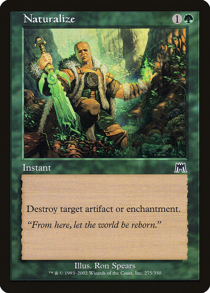 Naturalize [Onslaught] | Card Merchant Takapuna