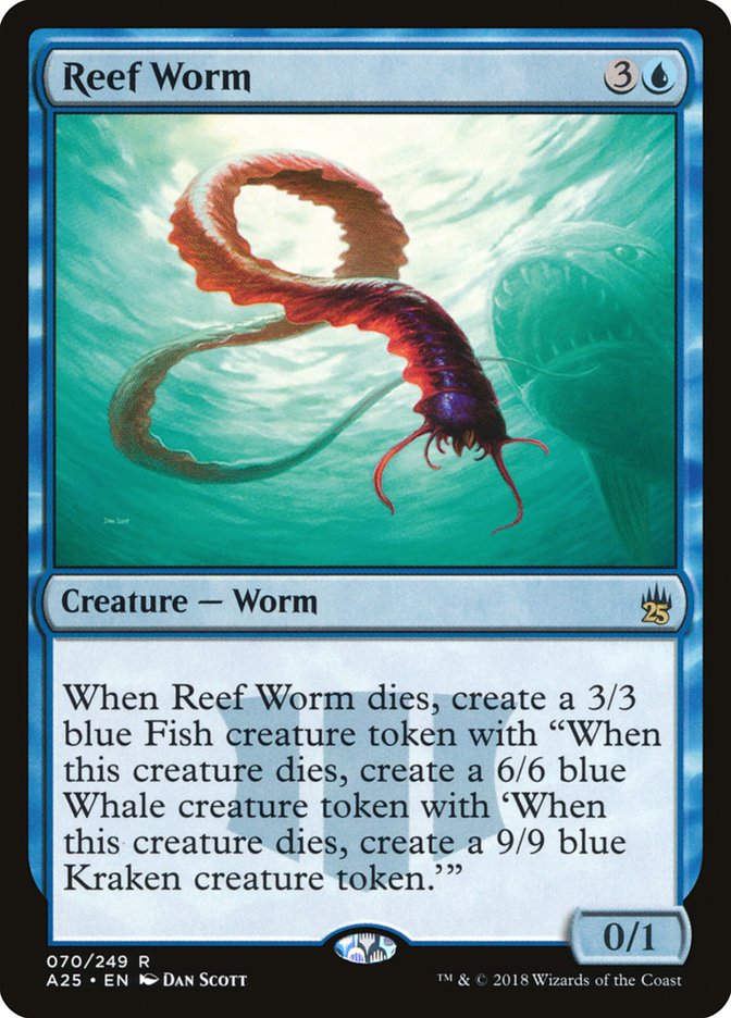 Reef Worm [Masters 25] | Card Merchant Takapuna