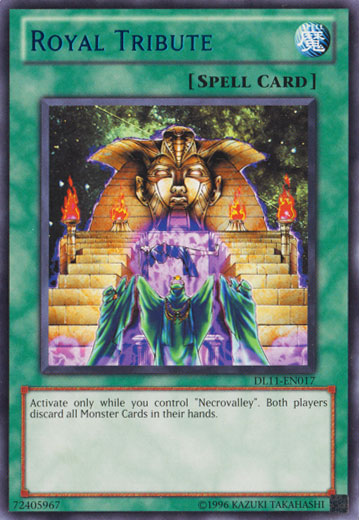 Royal Tribute (Blue) [DL11-EN017] Rare | Card Merchant Takapuna