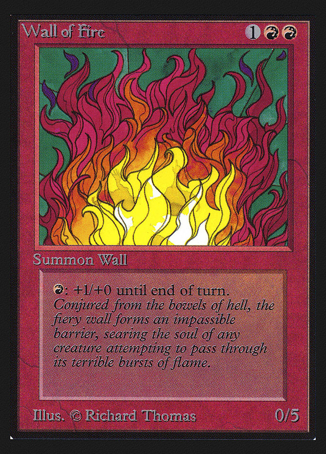 Wall of Fire [Collectors' Edition] | Card Merchant Takapuna