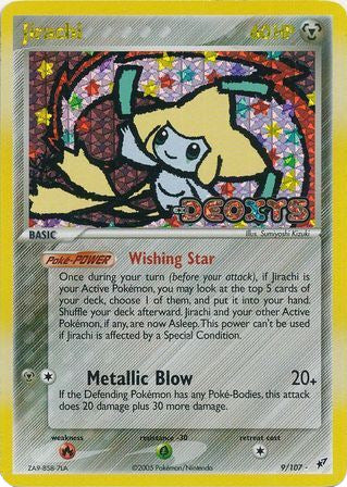 Jirachi (9/107) (Stamped) [EX: Deoxys] | Card Merchant Takapuna