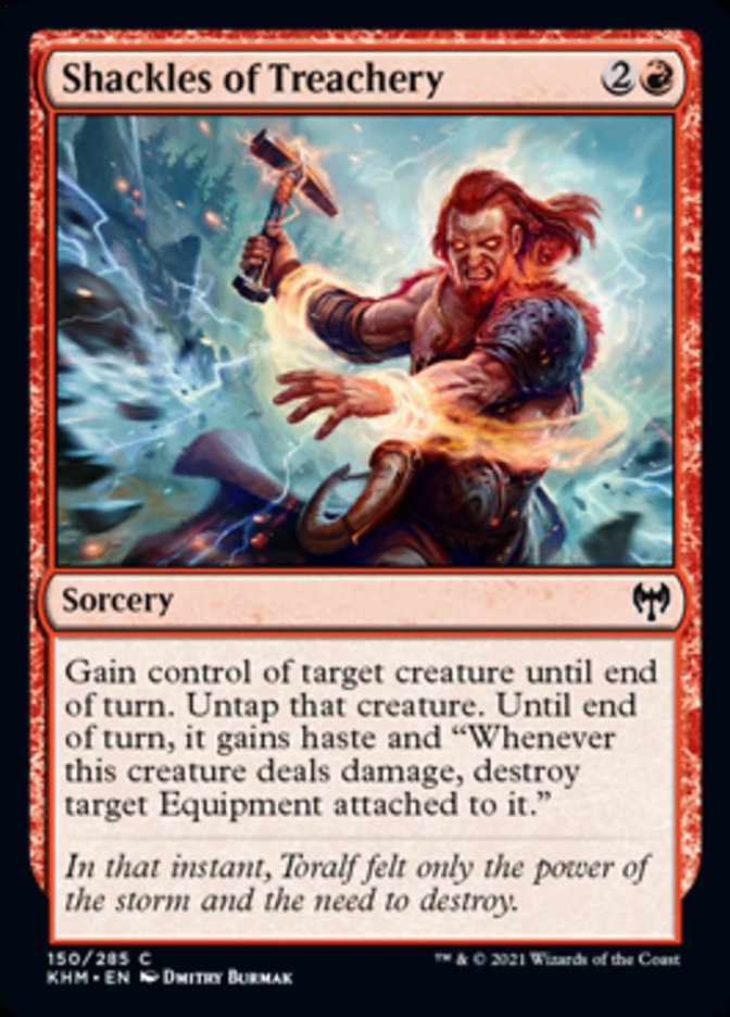 Shackles of Treachery [Kaldheim] | Card Merchant Takapuna