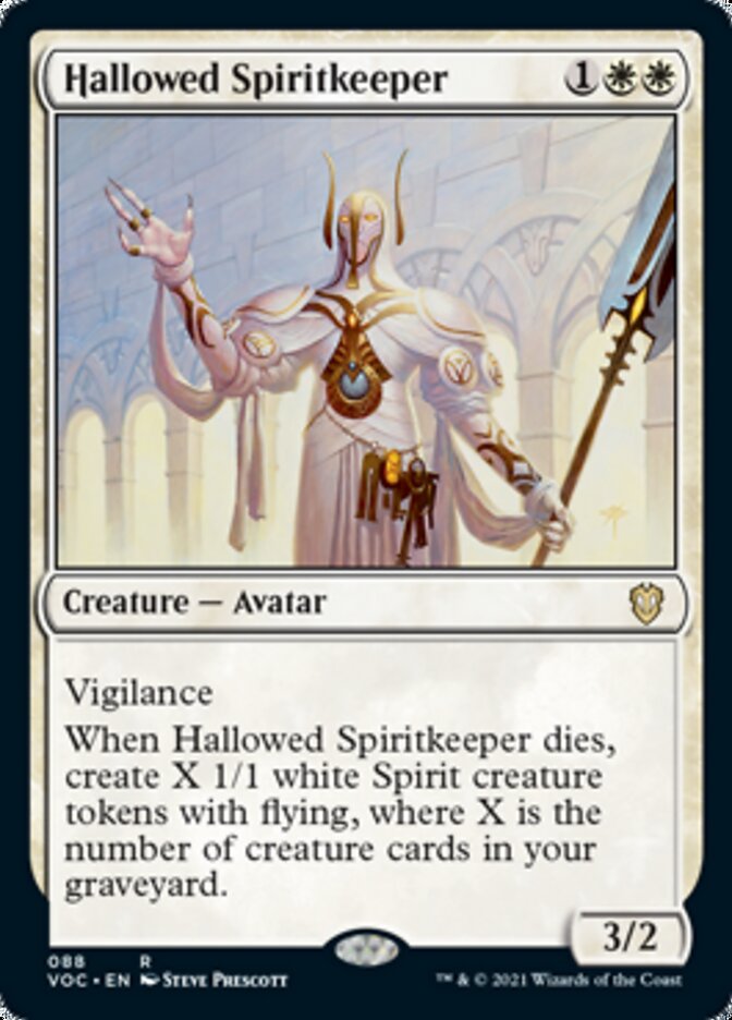 Hallowed Spiritkeeper [Innistrad: Crimson Vow Commander] | Card Merchant Takapuna