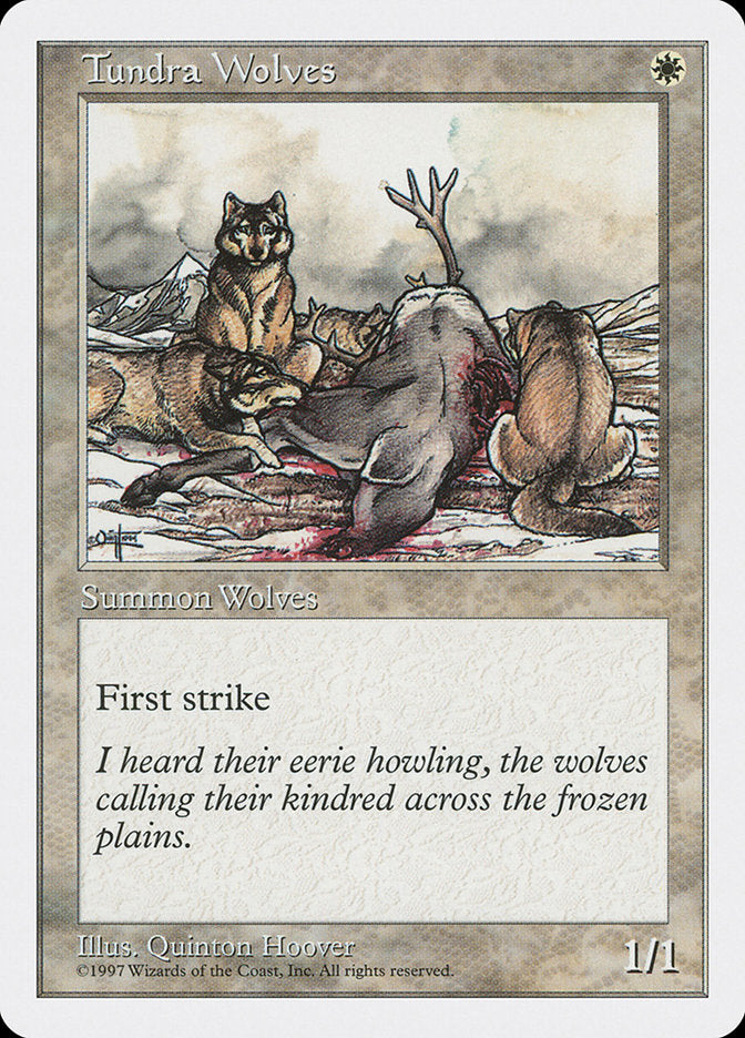 Tundra Wolves [Fifth Edition] | Card Merchant Takapuna