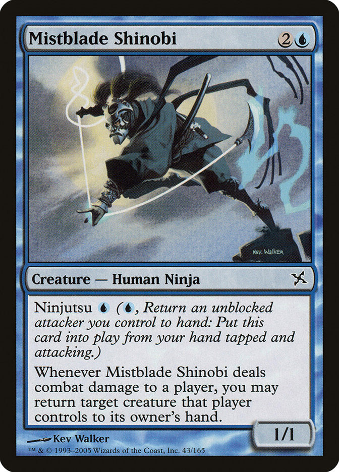Mistblade Shinobi [Betrayers of Kamigawa] | Card Merchant Takapuna