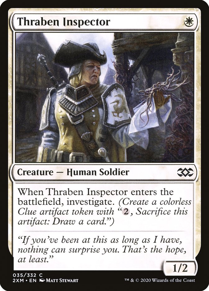 Thraben Inspector [Double Masters] | Card Merchant Takapuna