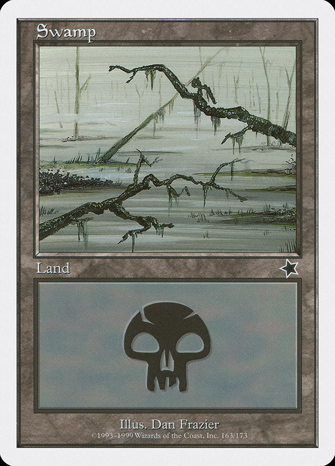 Swamp (163) [Starter 1999] | Card Merchant Takapuna