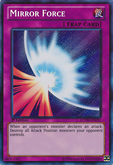 Mirror Force [LCYW-EN091] Secret Rare | Card Merchant Takapuna