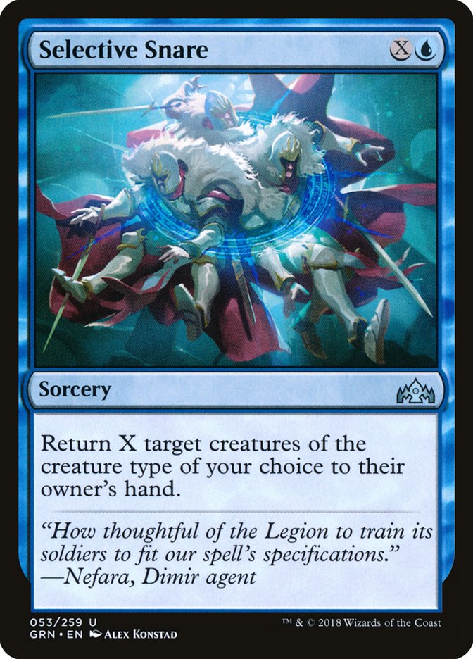 Selective Snare [Guilds of Ravnica] | Card Merchant Takapuna