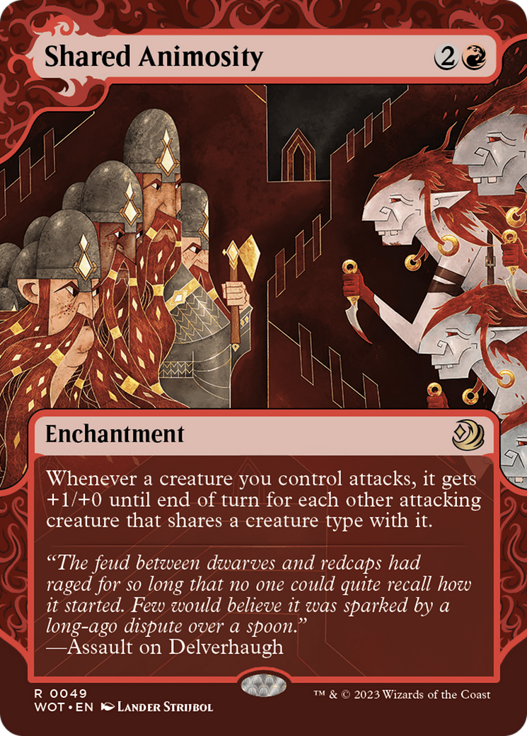 Shared Animosity [Wilds of Eldraine: Enchanting Tales] | Card Merchant Takapuna