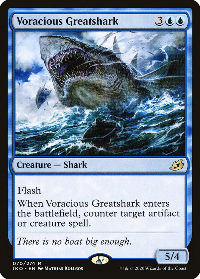 Voracious Greatshark [Ikoria: Lair of Behemoths] | Card Merchant Takapuna