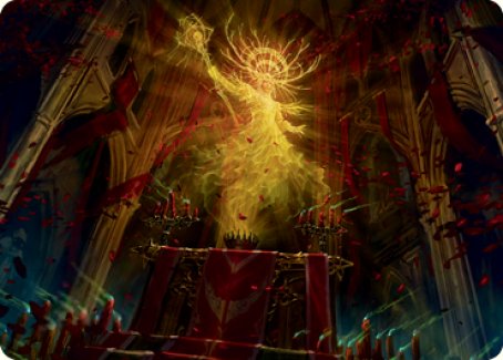 Katilda, Dawnhart Martyr Art Card [Innistrad: Crimson Vow Art Series] | Card Merchant Takapuna