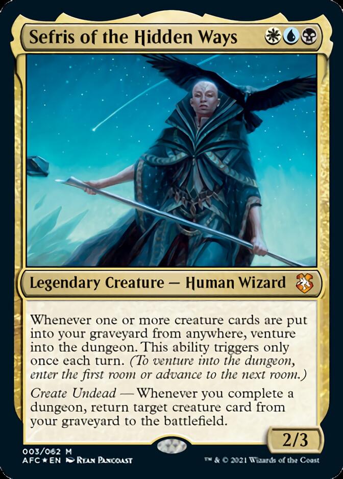 Sefris of the Hidden Ways [Dungeons & Dragons: Adventures in the Forgotten Realms Commander] | Card Merchant Takapuna