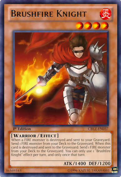 Brushfire Knight [CBLZ-EN037] Rare | Card Merchant Takapuna