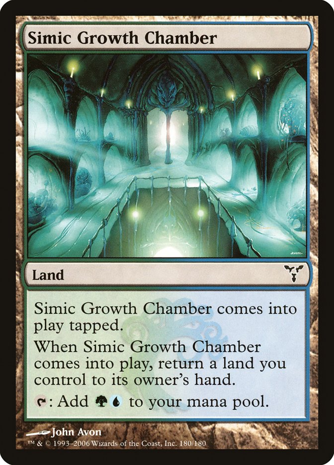 Simic Growth Chamber [Dissension] | Card Merchant Takapuna
