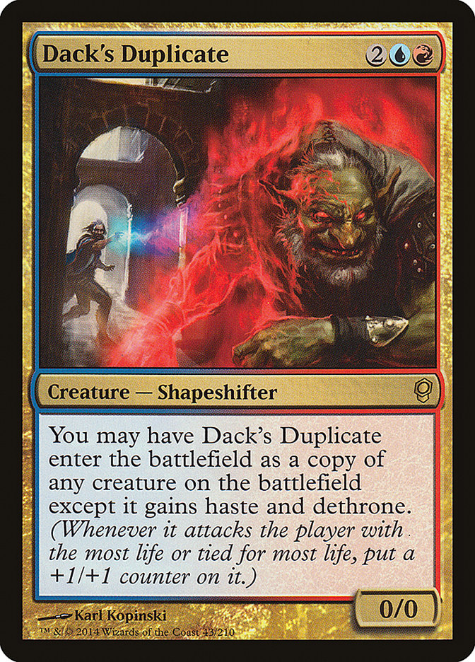 Dack's Duplicate [Conspiracy] | Card Merchant Takapuna