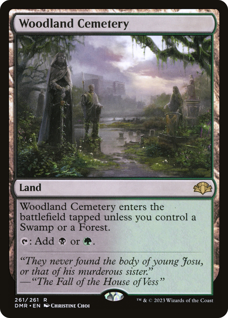 Woodland Cemetery [Dominaria Remastered] | Card Merchant Takapuna