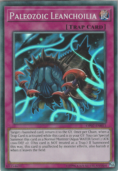 Paleozoic Leanchoilia [OP07-EN013] Super Rare | Card Merchant Takapuna
