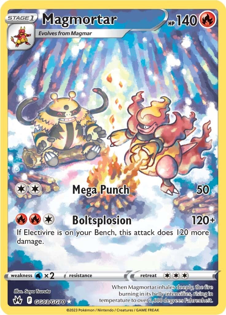 Magmortar (GG03/GG70) [Sword & Shield: Crown Zenith] | Card Merchant Takapuna