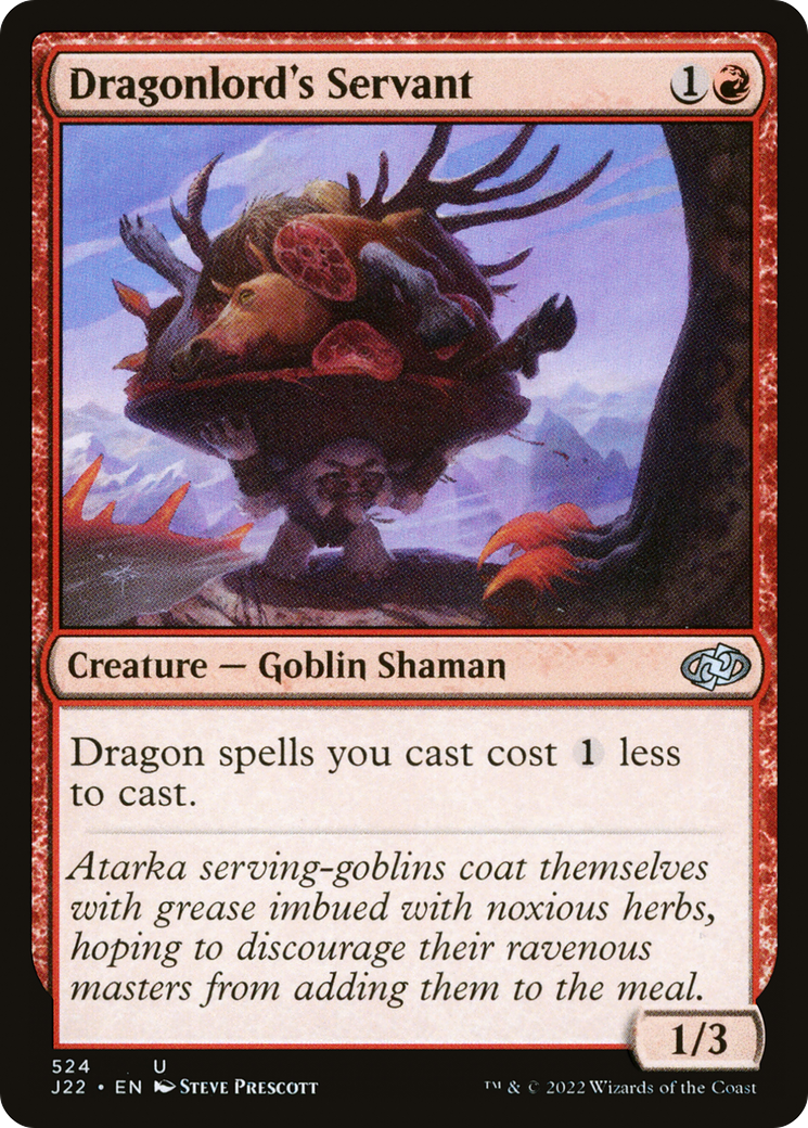 Dragonlord's Servant [Jumpstart 2022] | Card Merchant Takapuna