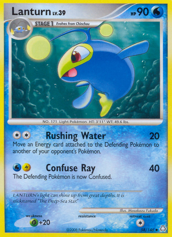 Lanturn (58/146) [Diamond & Pearl: Legends Awakened] | Card Merchant Takapuna