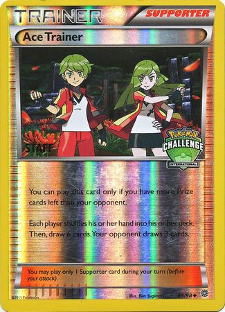 Ace Trainer (69/98) (International Challenge Promo Staff) [XY: Ancient Origins] | Card Merchant Takapuna