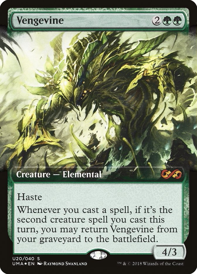 Vengevine (Topper) [Ultimate Masters Box Topper] | Card Merchant Takapuna
