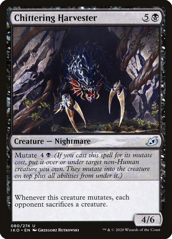 Chittering Harvester [Ikoria: Lair of Behemoths] | Card Merchant Takapuna