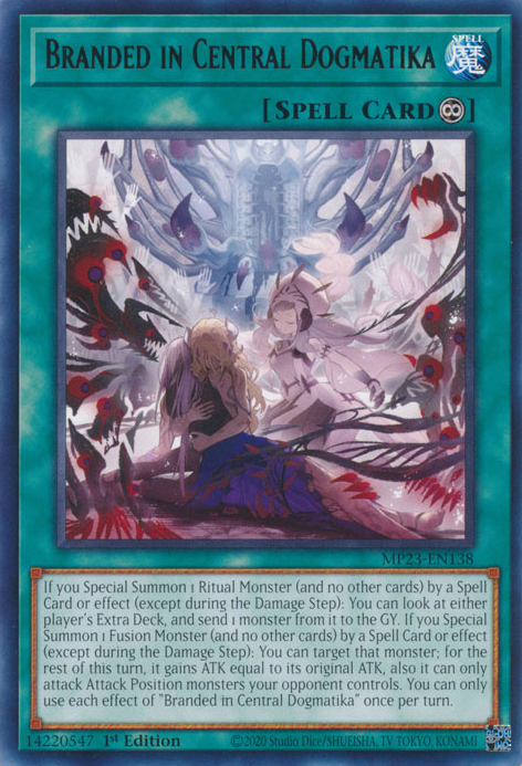 Branded in Central Dogmatika [MP23-EN138] Rare | Card Merchant Takapuna