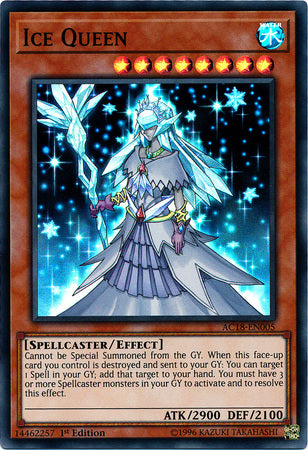 Ice Queen [AC18-EN005] Super Rare | Card Merchant Takapuna
