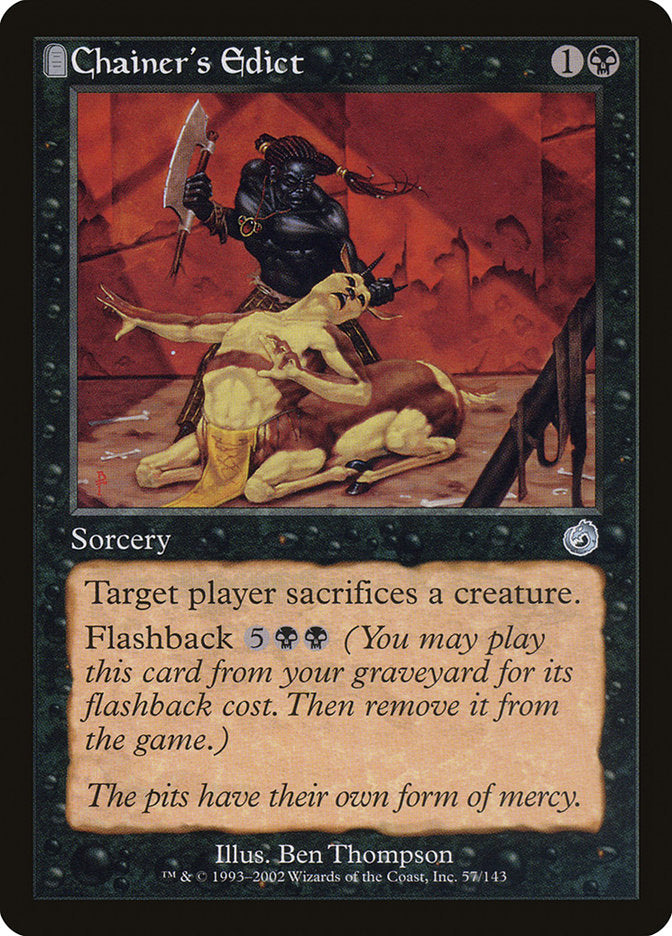 Chainer's Edict [Torment] | Card Merchant Takapuna