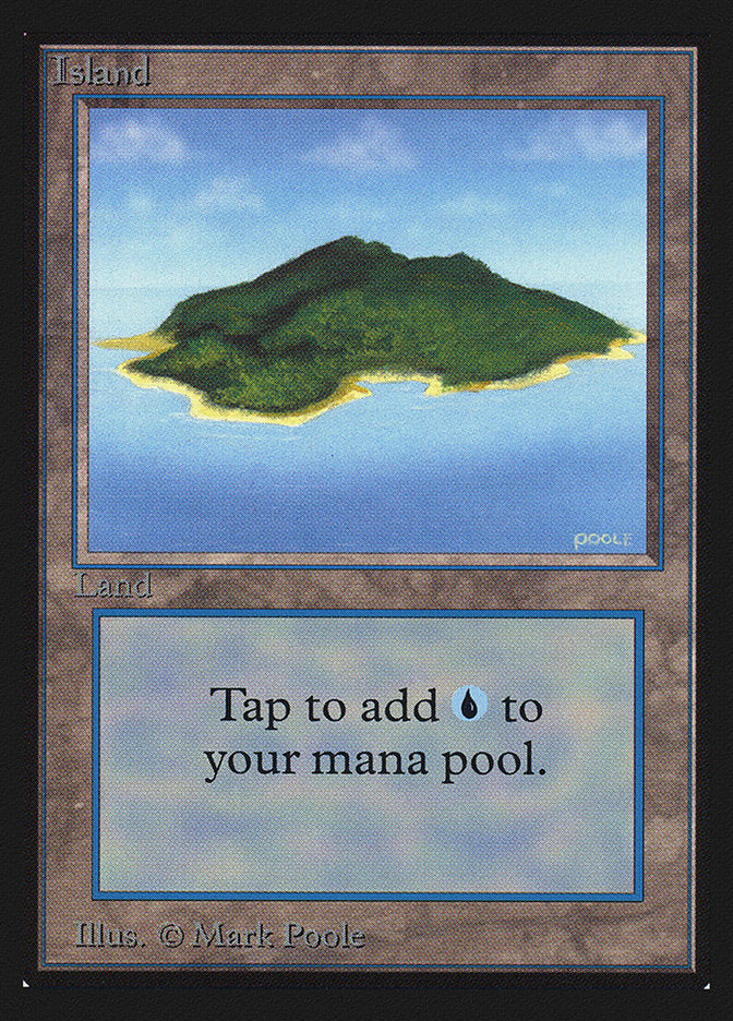 Island (Blue Sky) [International Collectors' Edition] | Card Merchant Takapuna