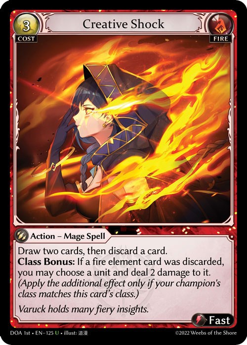 Creative Shock (125) [Dawn of Ashes: 1st Edition] | Card Merchant Takapuna