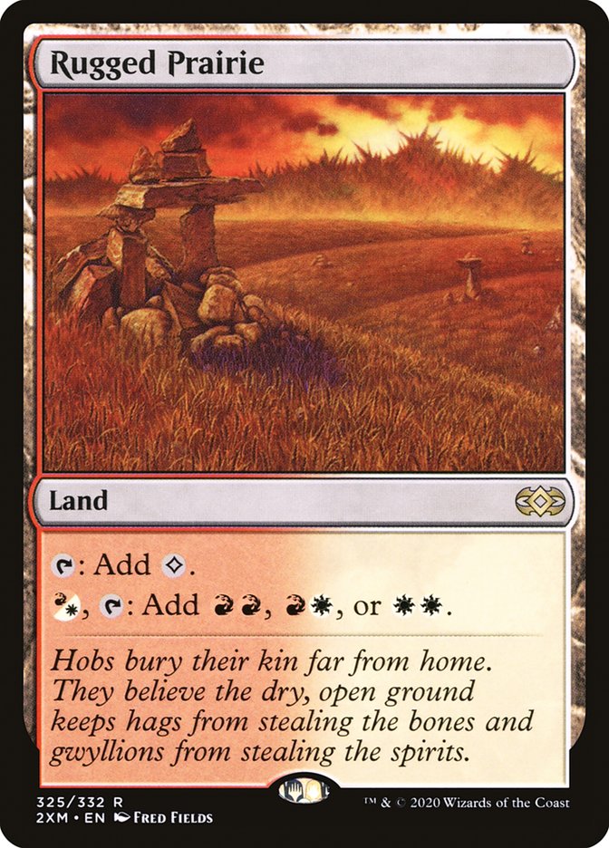 Rugged Prairie [Double Masters] | Card Merchant Takapuna
