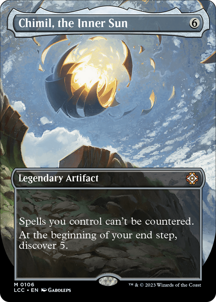 Chimil, the Inner Sun (Borderless) [The Lost Caverns of Ixalan Commander] | Card Merchant Takapuna