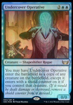 Undercover Operative [Streets of New Capenna Prerelease Promos] | Card Merchant Takapuna
