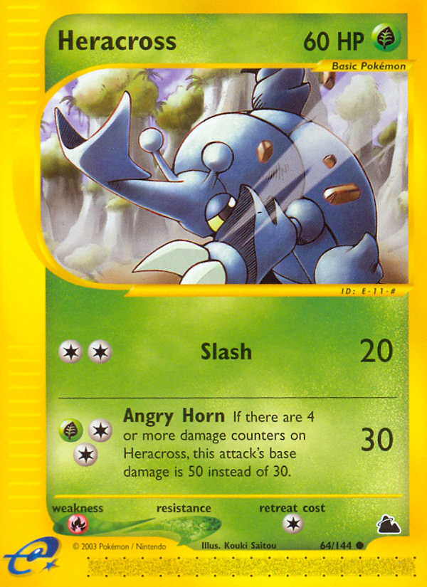 Heracross (64/144) [Skyridge] | Card Merchant Takapuna