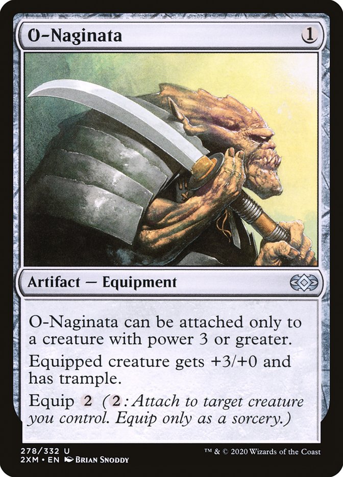O-Naginata [Double Masters] | Card Merchant Takapuna