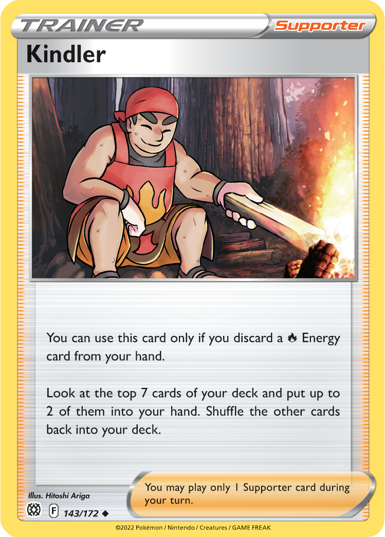 Kindler (143/172) [Sword & Shield: Brilliant Stars] | Card Merchant Takapuna