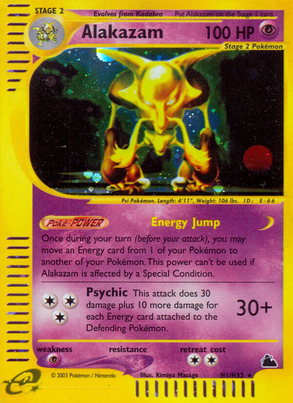 Alakazam (H1/H32) [Skyridge] | Card Merchant Takapuna