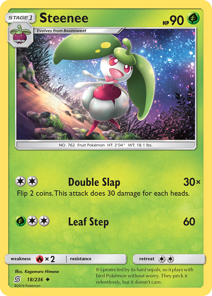 Steenee (18/236) [Sun & Moon: Unified Minds] | Card Merchant Takapuna