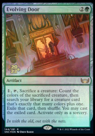 Evolving Door [Streets of New Capenna Prerelease Promos] | Card Merchant Takapuna