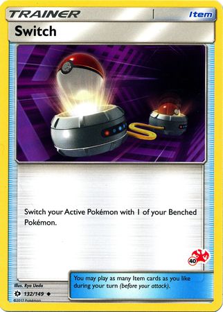 Switch (132/149) (Charizard Stamp #40) [Battle Academy 2020] | Card Merchant Takapuna