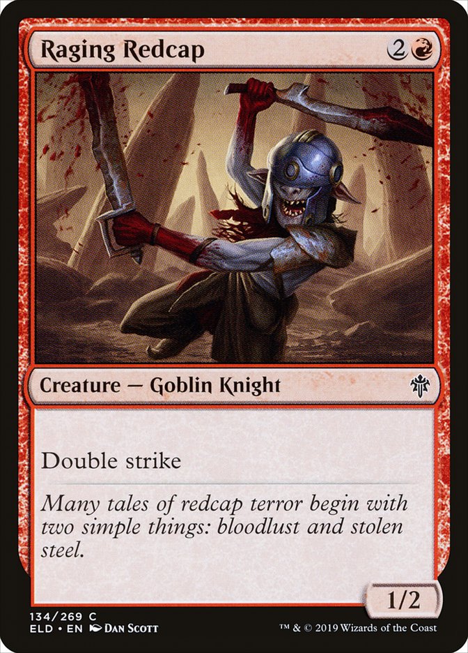 Raging Redcap [Throne of Eldraine] | Card Merchant Takapuna