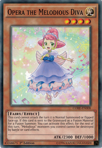 Opera the Melodious Diva [CORE-EN008] Common | Card Merchant Takapuna