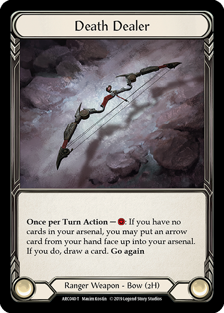 Death Dealer // Nebula Blade [ARC040 // ARC077] (Arcane Rising)  1st Edition Normal | Card Merchant Takapuna