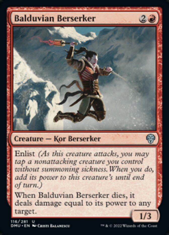 Balduvian Berserker [Dominaria United] | Card Merchant Takapuna