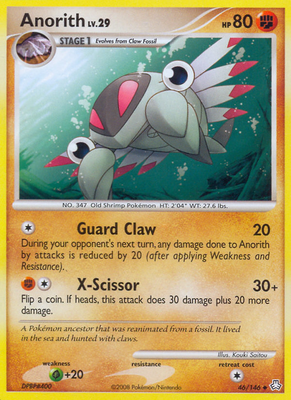 Anorith (46/146) [Diamond & Pearl: Legends Awakened] | Card Merchant Takapuna