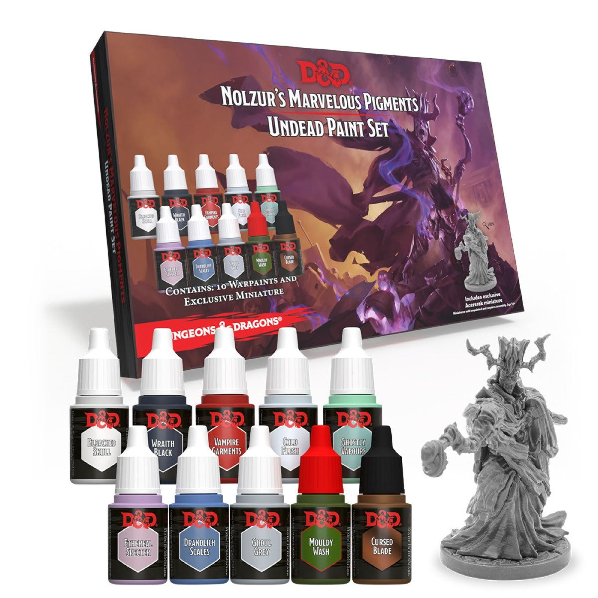 D&D Nolzurs Marvelous Pigments Undead Paint Set | Card Merchant Takapuna