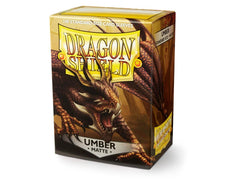 Dragon Shield Sleeves: Umber Matte | Card Merchant Takapuna
